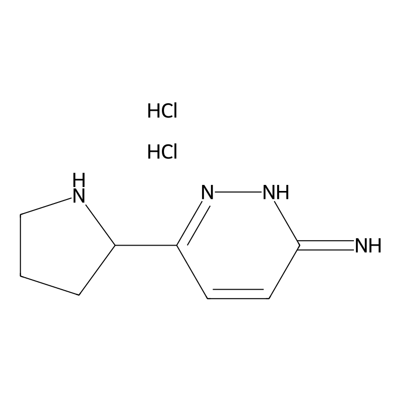 6-(Pyrrolidin-2-yl)pyridazin-3-amine dihydrochlori...