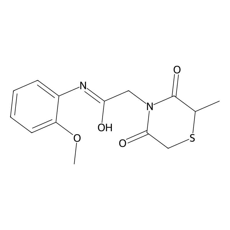N-(2-methoxyphenyl)-2-(2-methyl-3,5-dioxothiomorph...