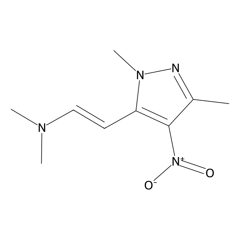 [(E)-2-(1,3-dimethyl-4-nitro-1H-pyrazol-5-yl)ethen...