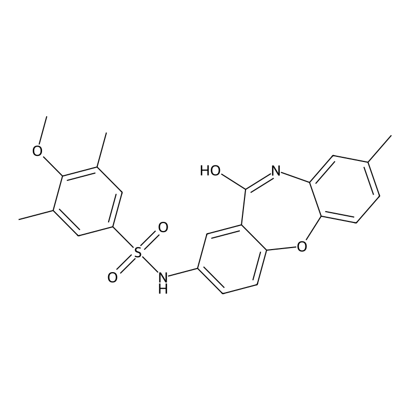 Molecule Model Activity Buy 4-methoxy-3,5-dimethyl-N-(8-methyl-11-oxo-10,11-dihydrodibenzo[b,f ...