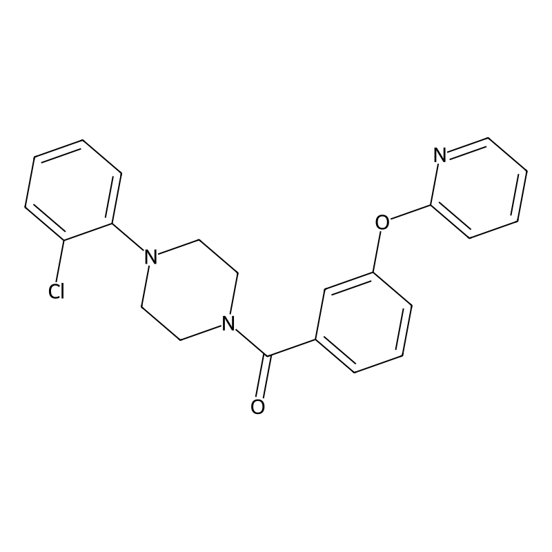1-(2-Chlorophenyl)-4-[3-(pyridin-2-yloxy)benzoyl]p...