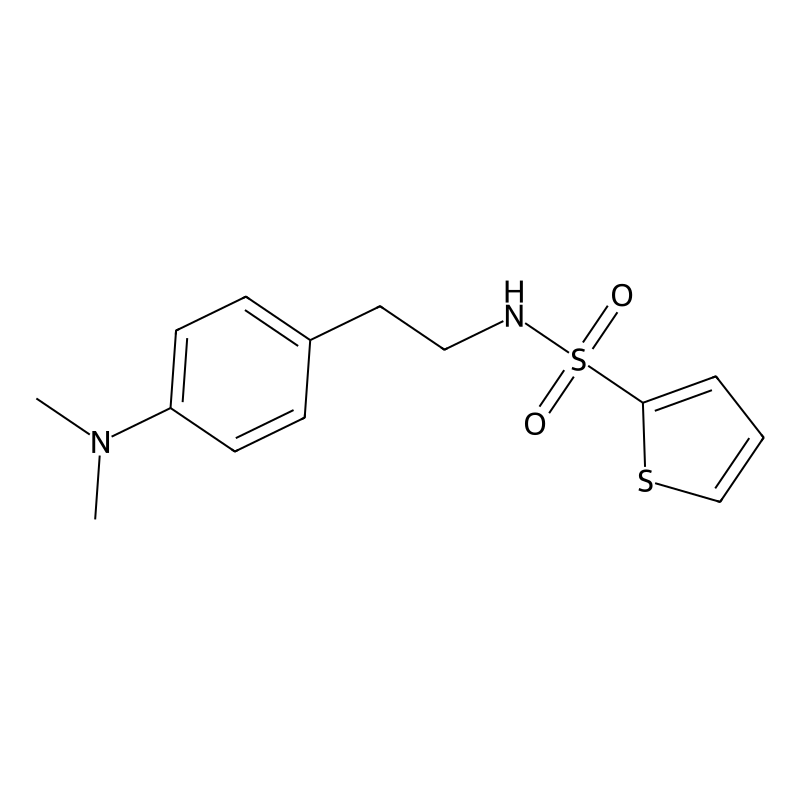 N-(4-(dimethylamino)phenethyl)thiophene-2-sulfonam...