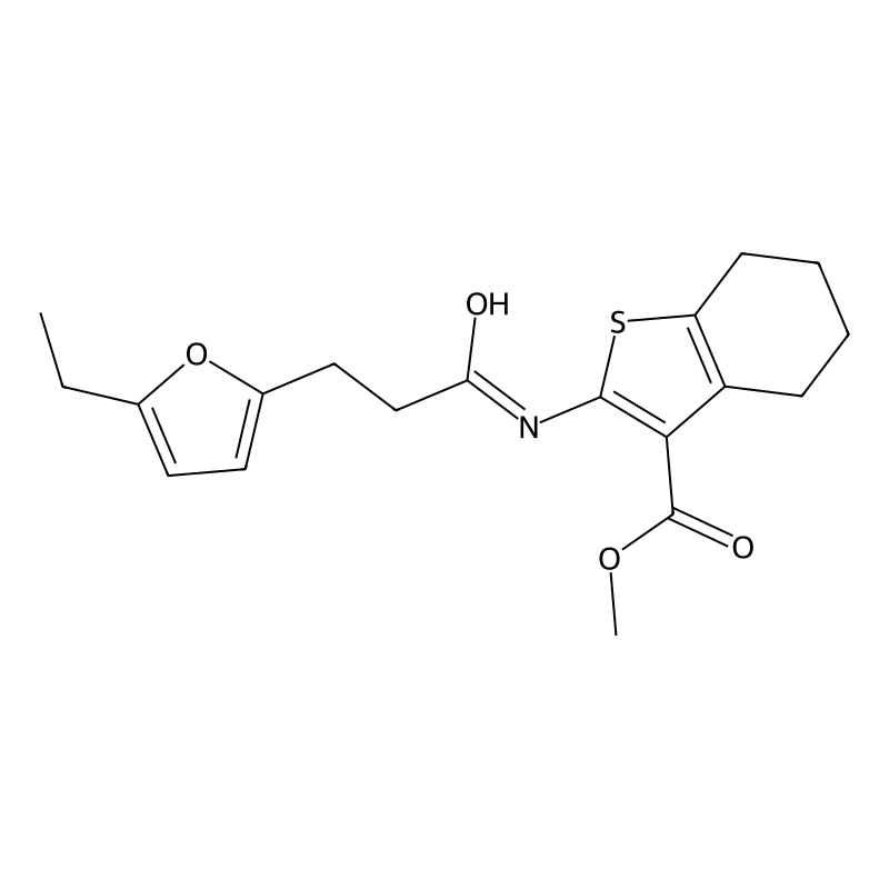 Methyl 2-(3-(5-ethylfuran-2-yl)propanamido)-4,5,6,...