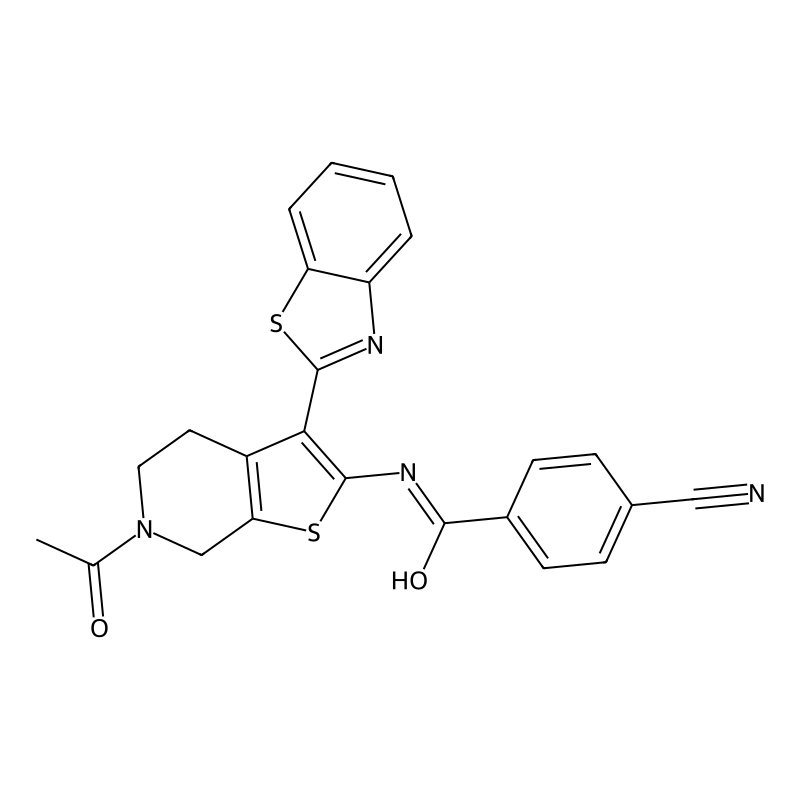 N-[6-acetyl-3-(1,3-benzothiazol-2-yl)-4H,5H,6H,7H-...