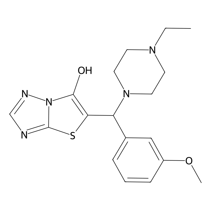 5-((4-Ethylpiperazin-1-yl)(3-methoxyphenyl)methyl)...