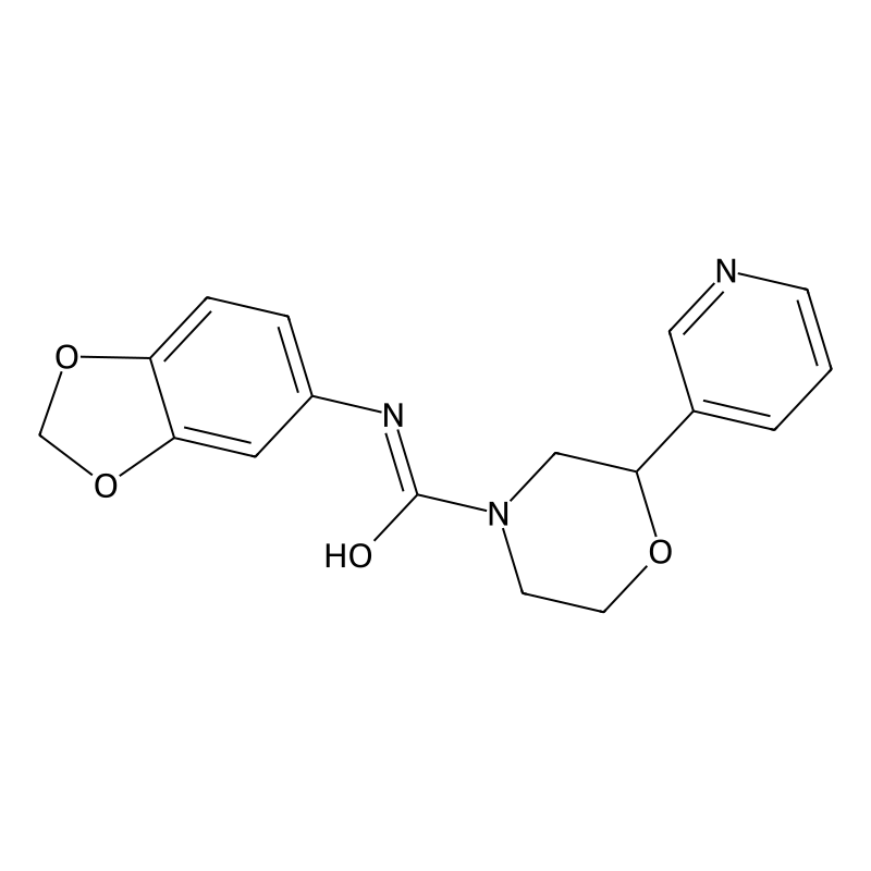 Buy N-(benzo[d][1,3]dioxol-5-yl)-2-(pyridin-3-yl)morpholine-4 ...