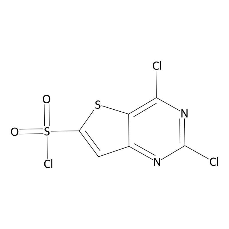 2,4-Dichlorothieno[3,2-d]pyrimidine-6-sulfonyl chl...