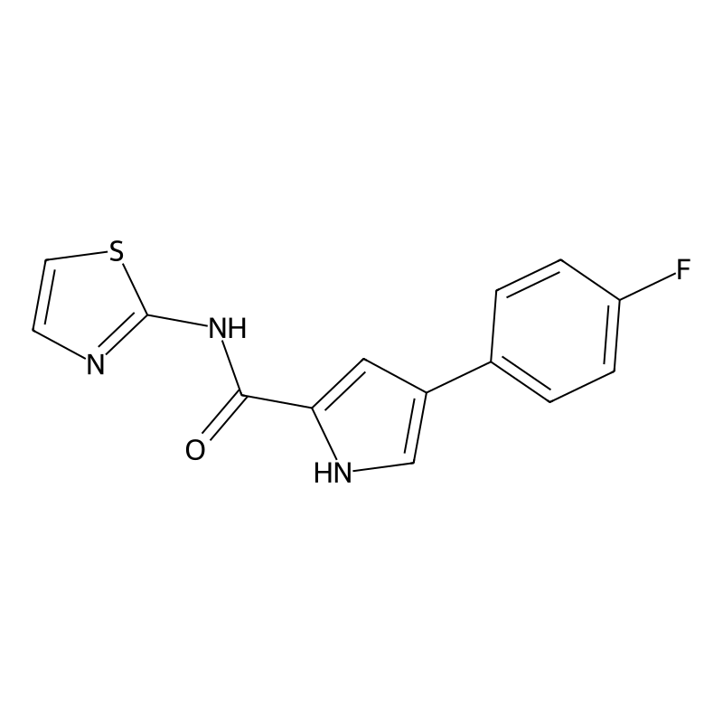 4-(4-fluorophenyl)-N-(thiazol-2-yl)-1H-pyrrole-2-c...