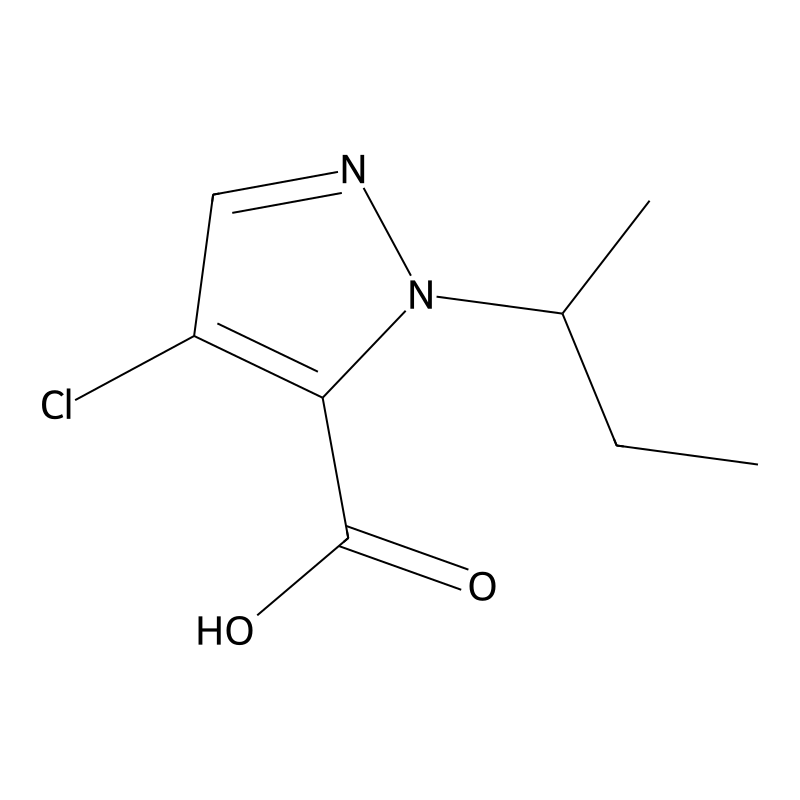 1-(butan-2-yl)-4-chloro-1H-pyrazole-5-carboxylic a...