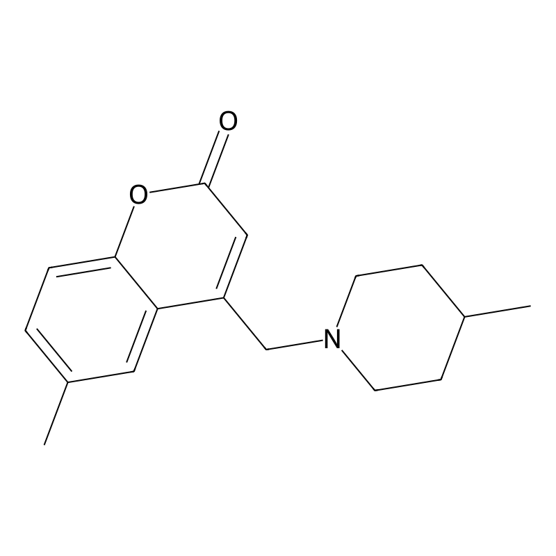 6-methyl-4-[(4-methylpiperidin-1-yl)methyl]-2H-chr...