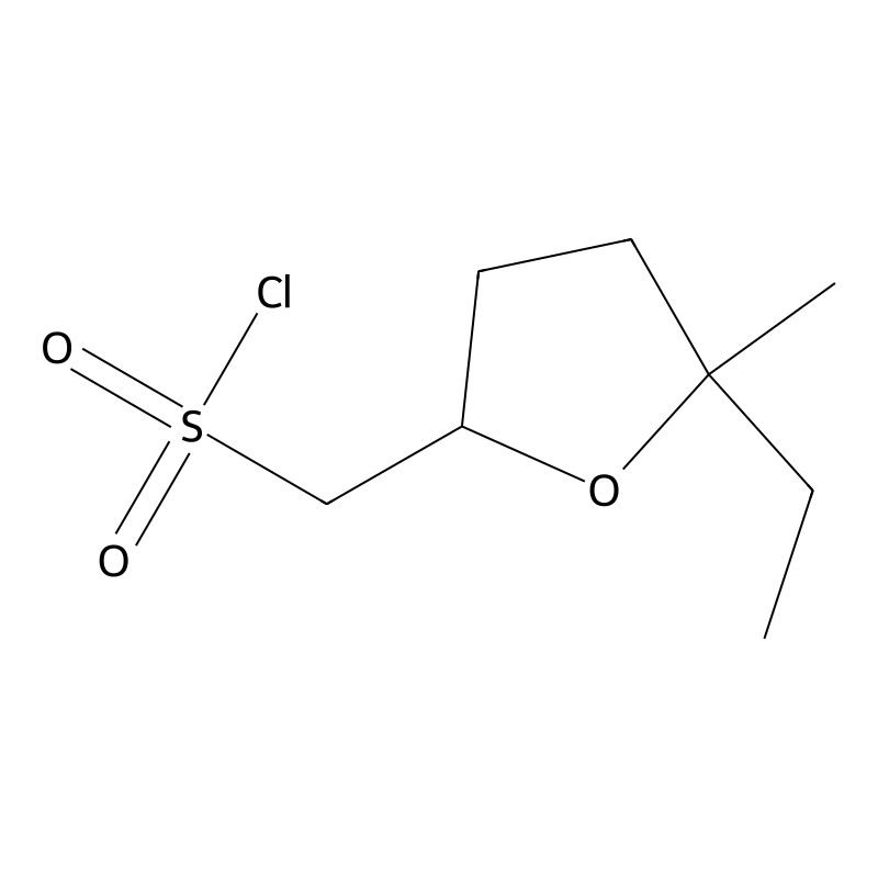 (5-Ethyl-5-methyloxolan-2-yl)methanesulfonyl chlor...