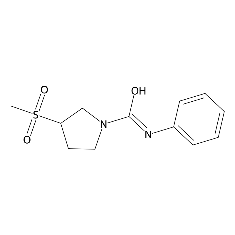3-(methylsulfonyl)-N-phenylpyrrolidine-1-carboxami...