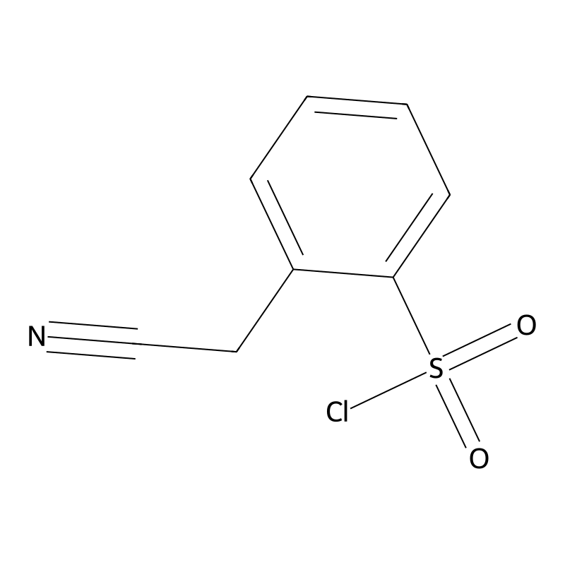 2-(Cyanomethyl)benzene-1-sulfonyl chloride
