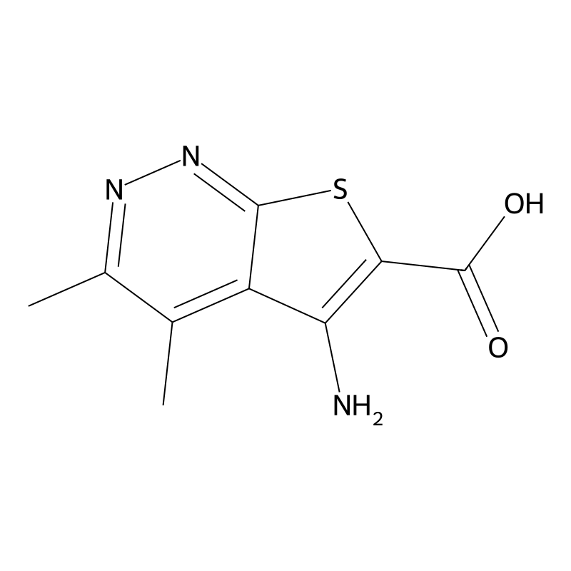 5-Amino-3,4-dimethylthieno[2,3-c]pyridazine-6-carb...