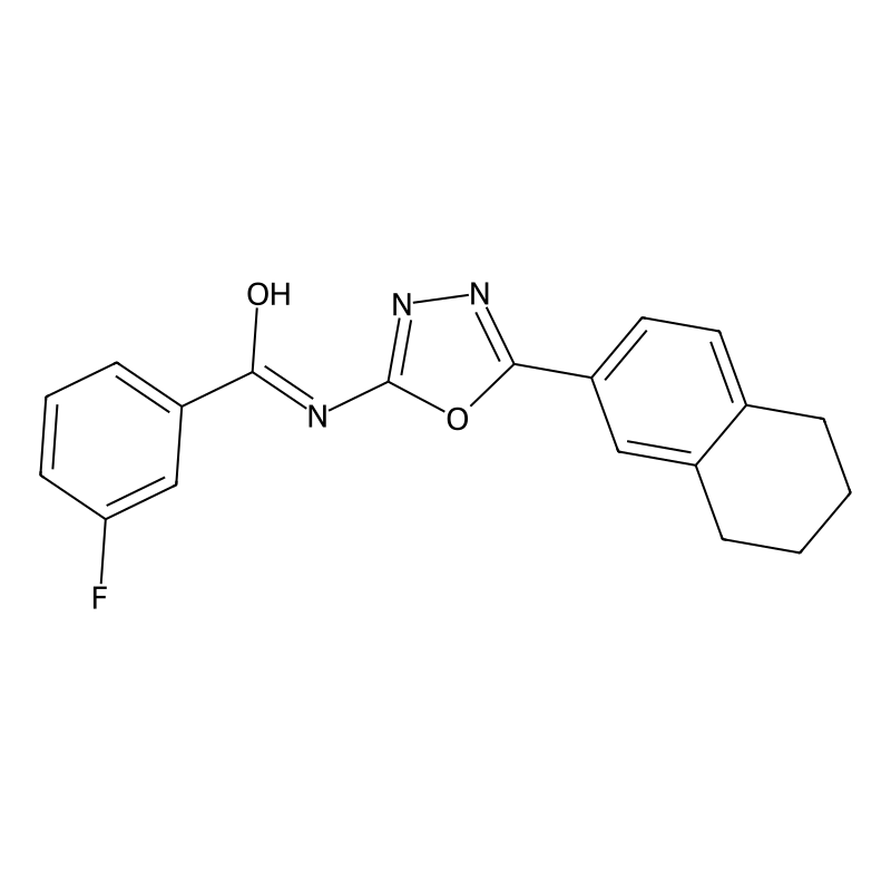 3-fluoro-N-[5-(5,6,7,8-tetrahydronaphthalen-2-yl)-...