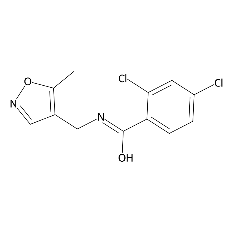 2,4-dichloro-N-[(5-methyl-1,2-oxazol-4-yl)methyl]b...