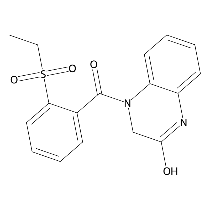 4-(2-(ethylsulfonyl)benzoyl)-3,4-dihydroquinoxalin...