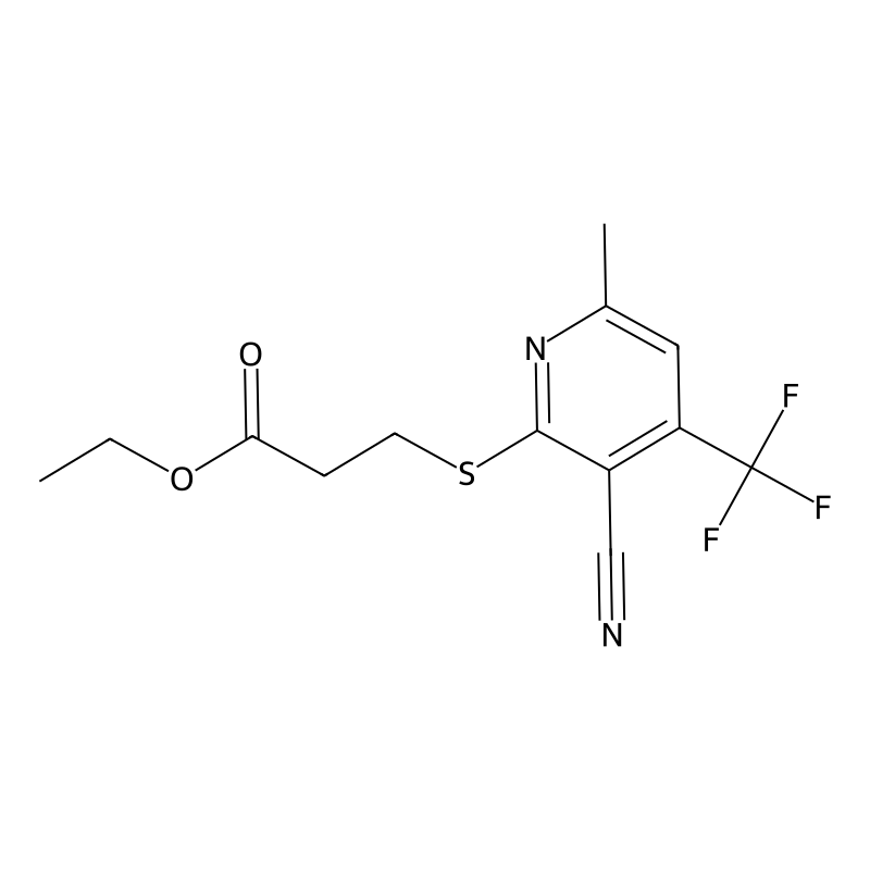 Ethyl 3-[3-cyano-6-methyl-4-(trifluoromethyl)-2-py...