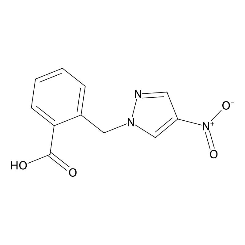 2-[(4-nitro-1H-pyrazol-1-yl)methyl]benzoic acid