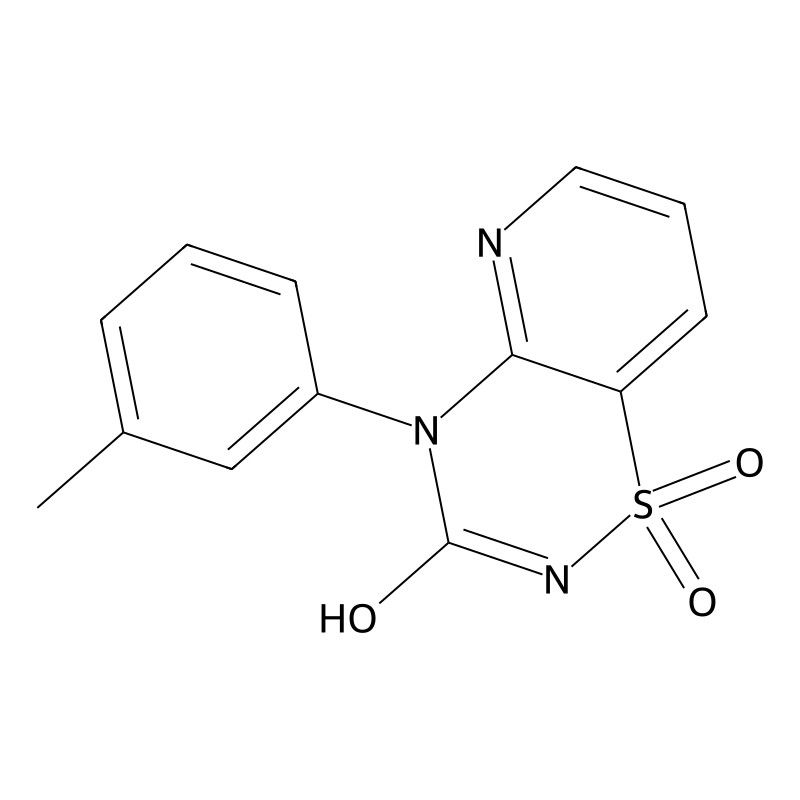 4-(3-methylphenyl)-2H-pyrido[2,3-e][1,2,4]thiadiaz...