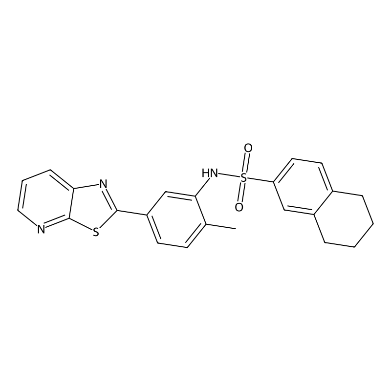 N-[2-methyl-5-(2-thiazolo[5,4-b]pyridinyl)phenyl]-...