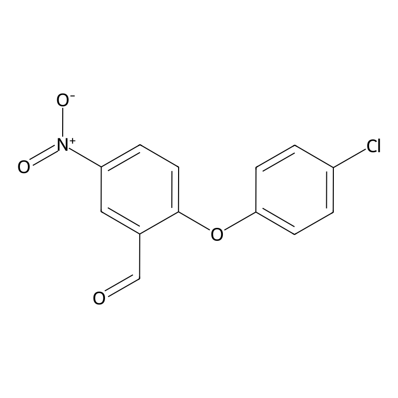 2-(4-chlorophenoxy)-5-nitrobenzaldehyde