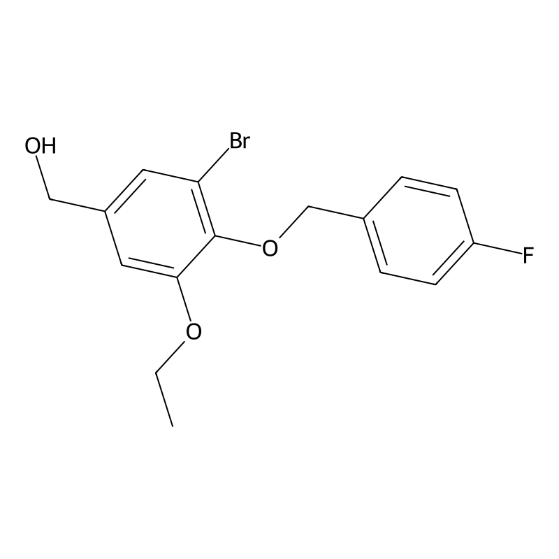 {3-Bromo-5-ethoxy-4-[(4-fluorobenzyl)oxy]phenyl}me...