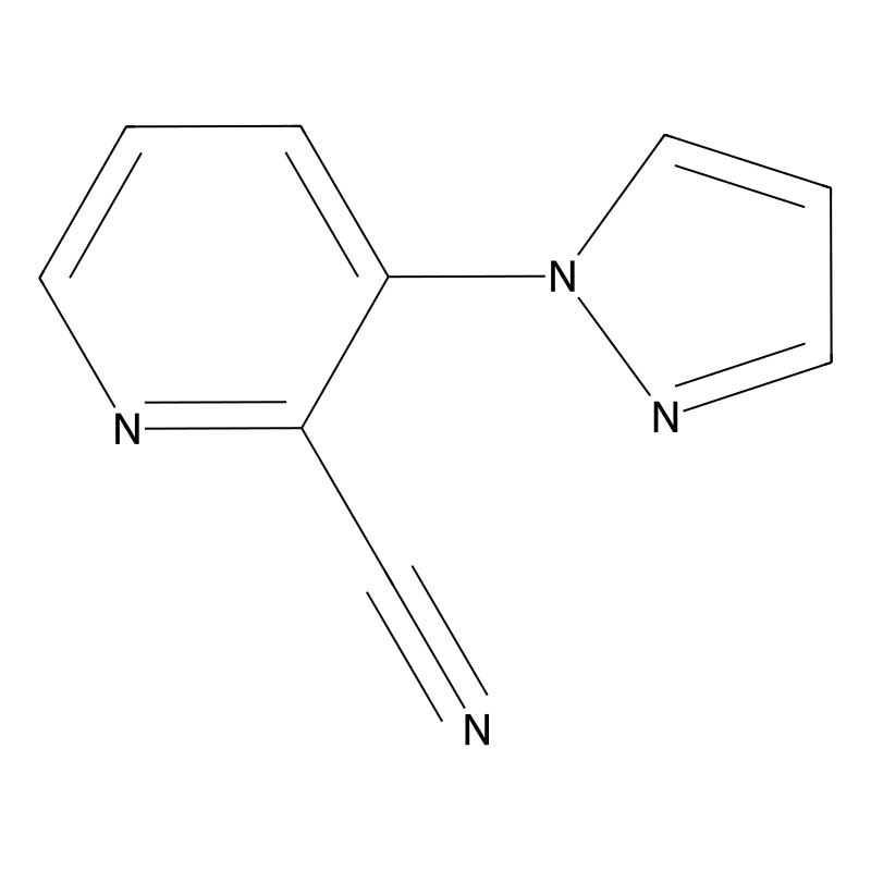 3-(1H-pyrazol-1-yl)pyridine-2-carbonitrile