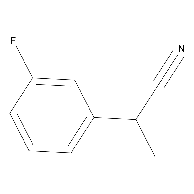 2-(3-Fluorophenyl)propanenitrile