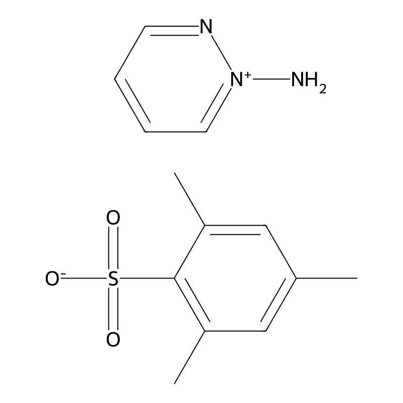 1-Aminopyridazin-1-ium 2,4,6-trimethylbenzene-1-su...