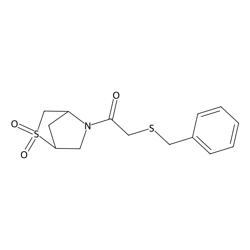 2-(Benzylthio)-1-(2,2-dioxido-2-thia-5-azabicyclo[...