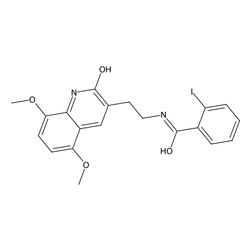 N-[2-(5,8-dimethoxy-2-oxo-1H-quinolin-3-yl)ethyl]-...