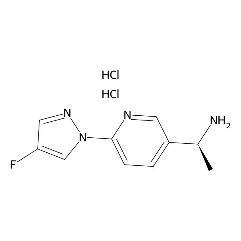 (S)-1-(6-(4-Fluoro-1H-pyrazol-1-yl)pyridin-3-yl)et...