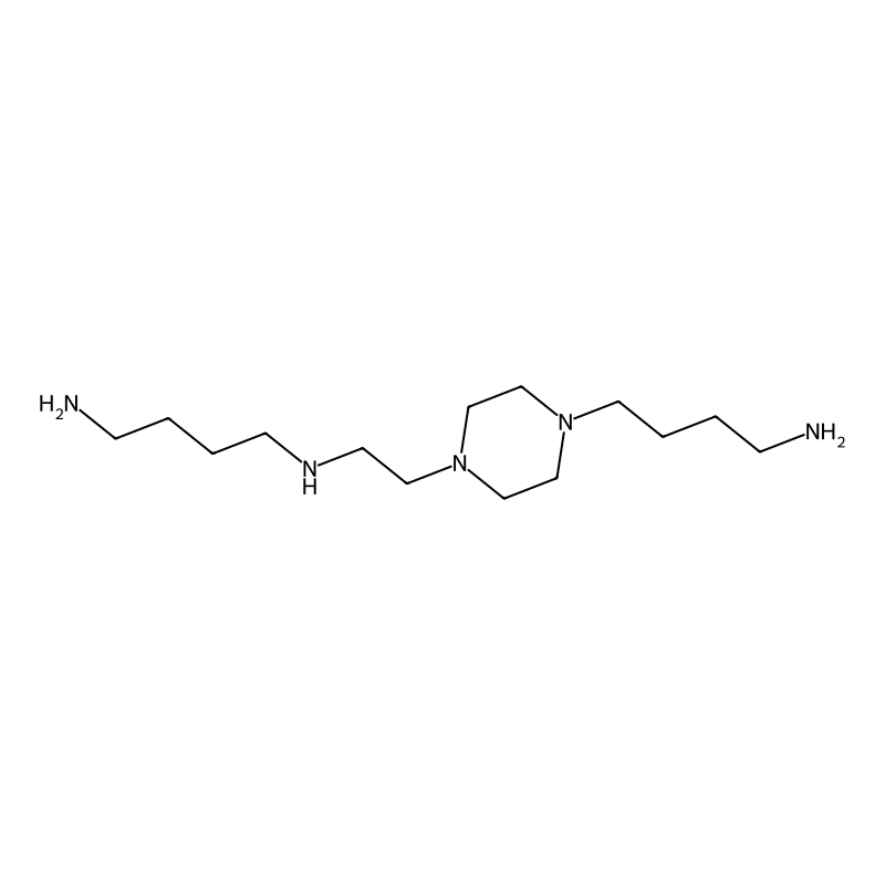 4-(4-{2-[(4-Aminobutyl)amino]ethyl}piperazin-1-yl)...