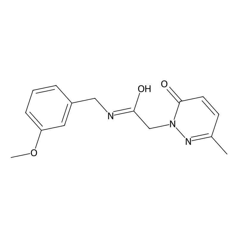 N-(3-methoxybenzyl)-2-(3-methyl-6-oxopyridazin-1(6...