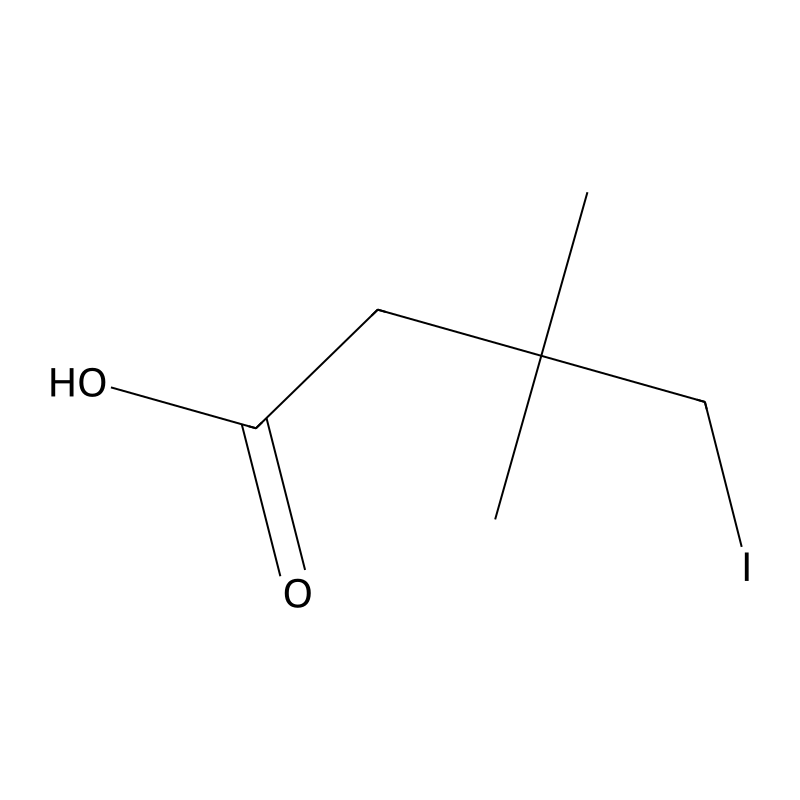 4-Iodo-3,3-dimethylbutanoic acid
