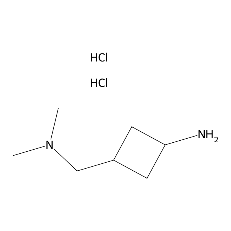 3-[(Dimethylamino)methyl]cyclobutan-1-amine;dihydr...