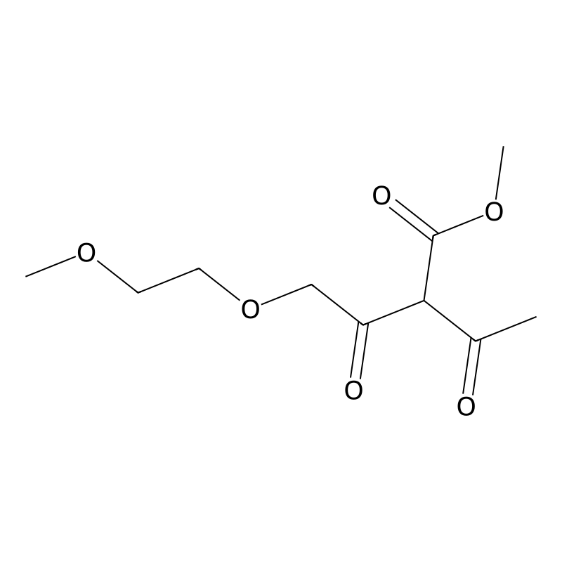 Methyl 2-acetyl-4-(2-methoxyethoxy)-3-oxobutanoate
