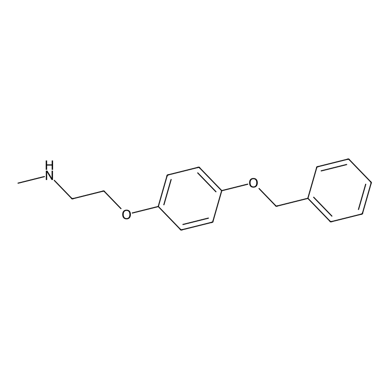 {2-[4-(Benzyloxy)phenoxy]ethyl}(methyl)amine