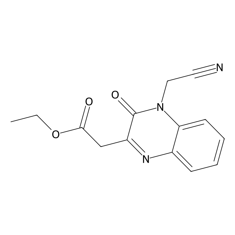Ethyl 2-[4-(cyanomethyl)-3-oxo-3,4-dihydro-2-quino...