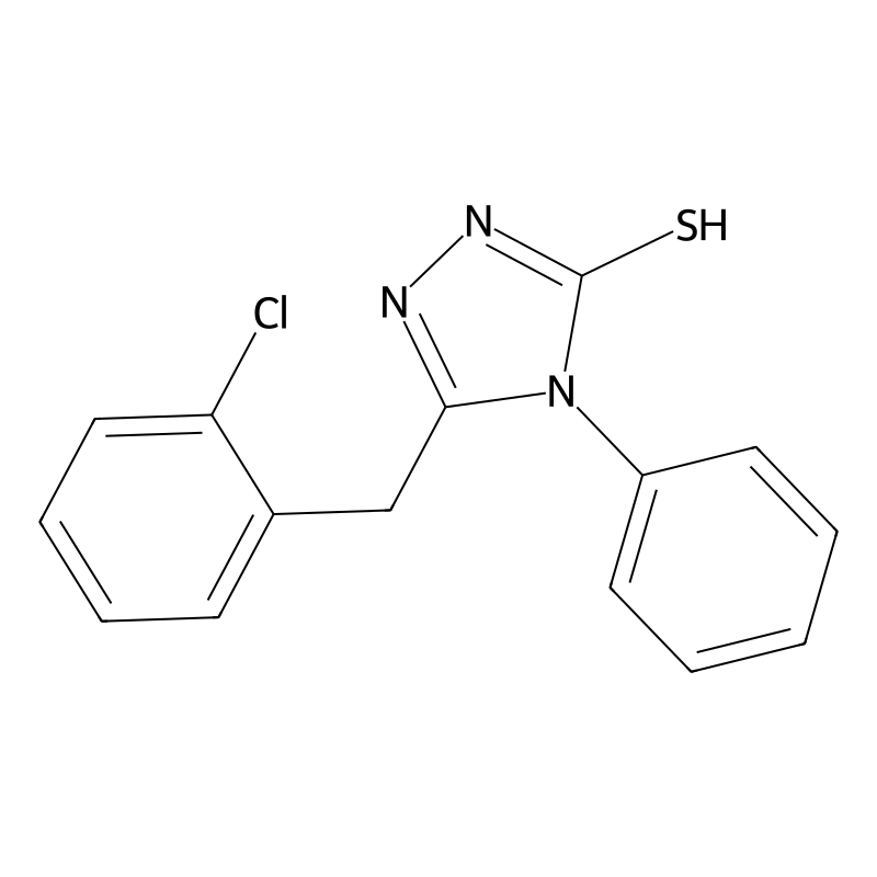 3-[(2-chlorophenyl)methyl]-4-phenyl-1H-1,2,4-triaz...