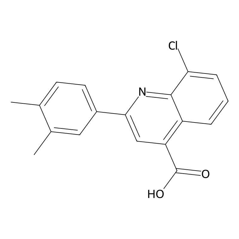 8-Chloro-2-(3,4-dimethylphenyl)quinoline-4-carboxy...