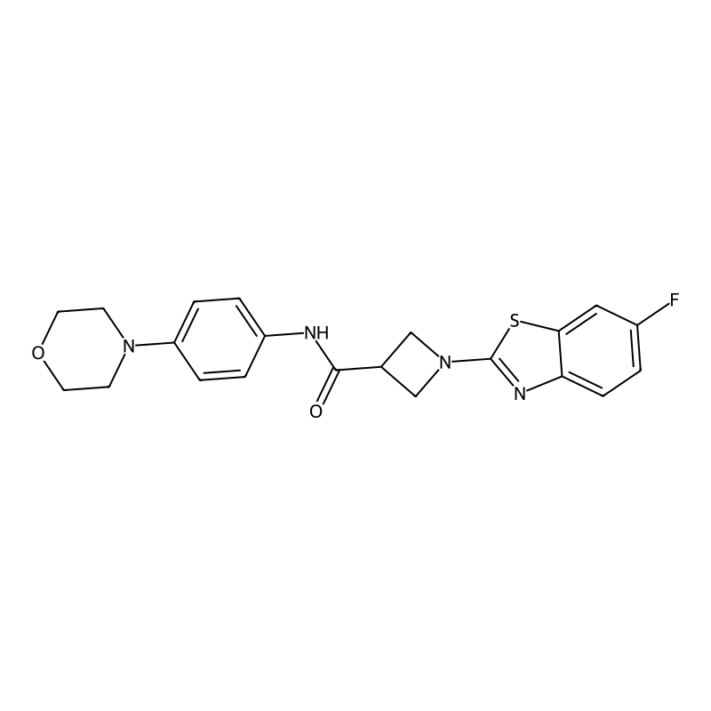 1-(6-fluorobenzo[d]thiazol-2-yl)-N-(4-morpholinoph...