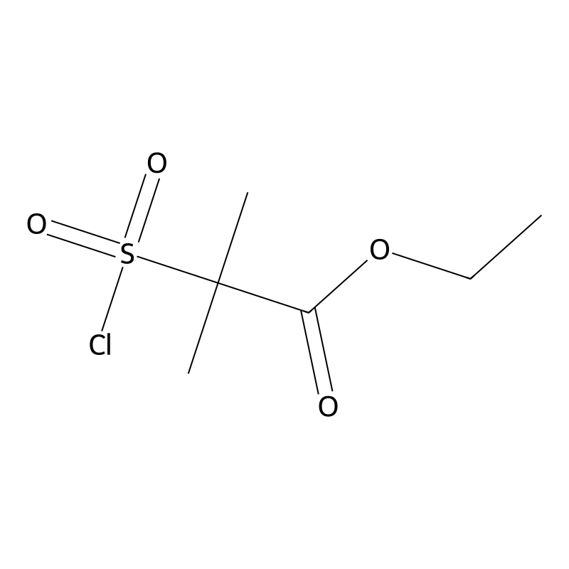 Ethyl 2-(chlorosulfonyl)-2-methylpropanoate