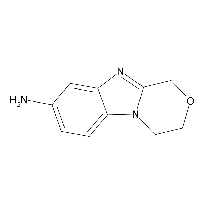 3,4-dihydro-1H-[1,4]oxazino[4,3-a]benzimidazol-8-a...
