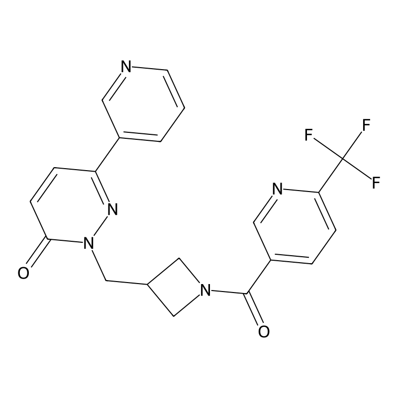 6-(Pyridin-3-yl)-2-({1-[6-(trifluoromethyl)pyridin...