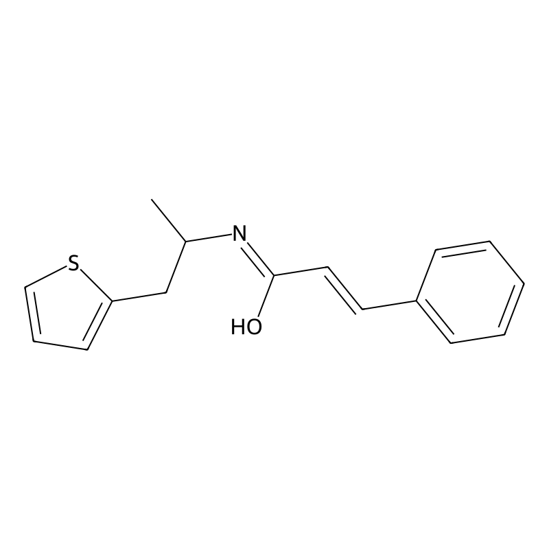 N-(1-(thiophen-2-yl)propan-2-yl)cinnamamide