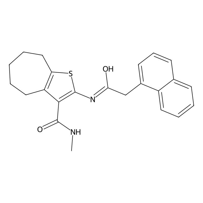 N-methyl-2-[2-(naphthalen-1-yl)acetamido]-4H,5H,6H...