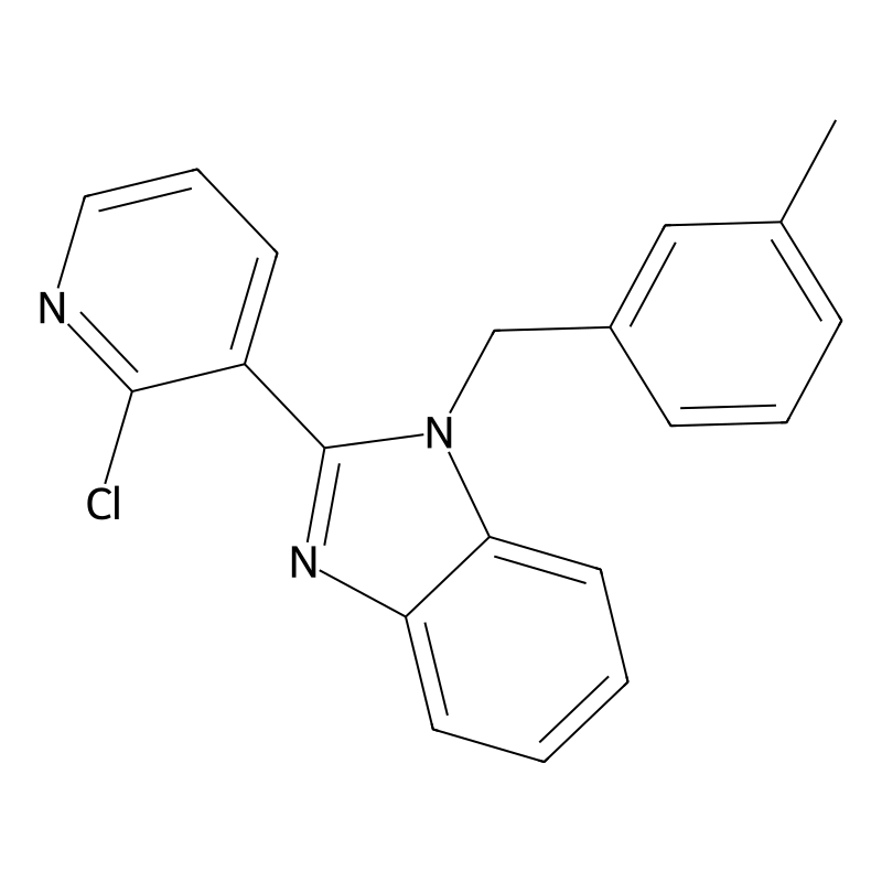2-(2-chloro-3-pyridinyl)-1-(3-methylbenzyl)-1H-1,3...