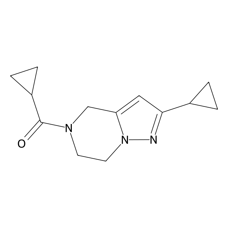 5-cyclopropanecarbonyl-2-cyclopropyl-4H,5H,6H,7H-p...